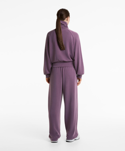 OYSHO Брюки-коконы из мягкого модала, сиреневый