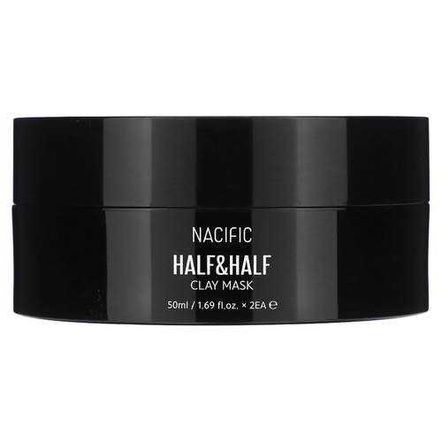 Nacific, Half & Half, косметическая маска из глины, 2 глиняные маски, 50 мл (1,69 жидк. унц.)