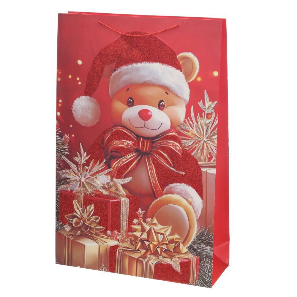 GAEM Пакет подарочный XXL (бумага 210г/м2, блок 12шт), L49 W17 H74 см, 4в.