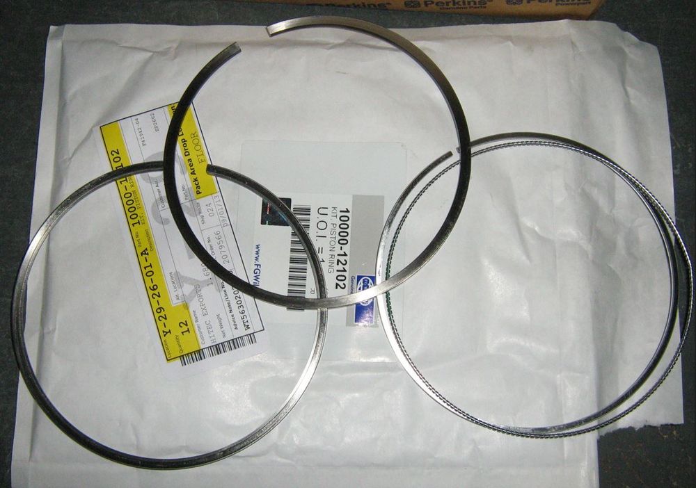 Комплект поршневых колец, 1 поршень, после 2007г. / KIT, PISTON RING АРТ: 10000-12102