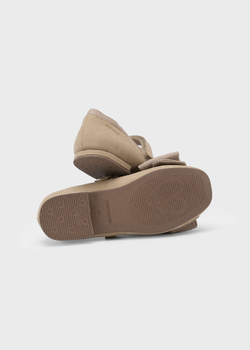 Mayoral Туфли Mary Janes с бантом, бежвый