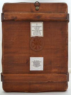 Господь Вседержитель. Афонская икона под старину с мощевиком. 