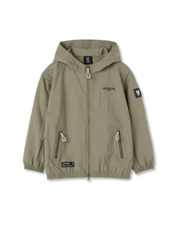 Нейлоновая ветровка с капюшоном