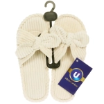 Тапочки женские домашние «COZY», цвет бежевый, р-р 38-39