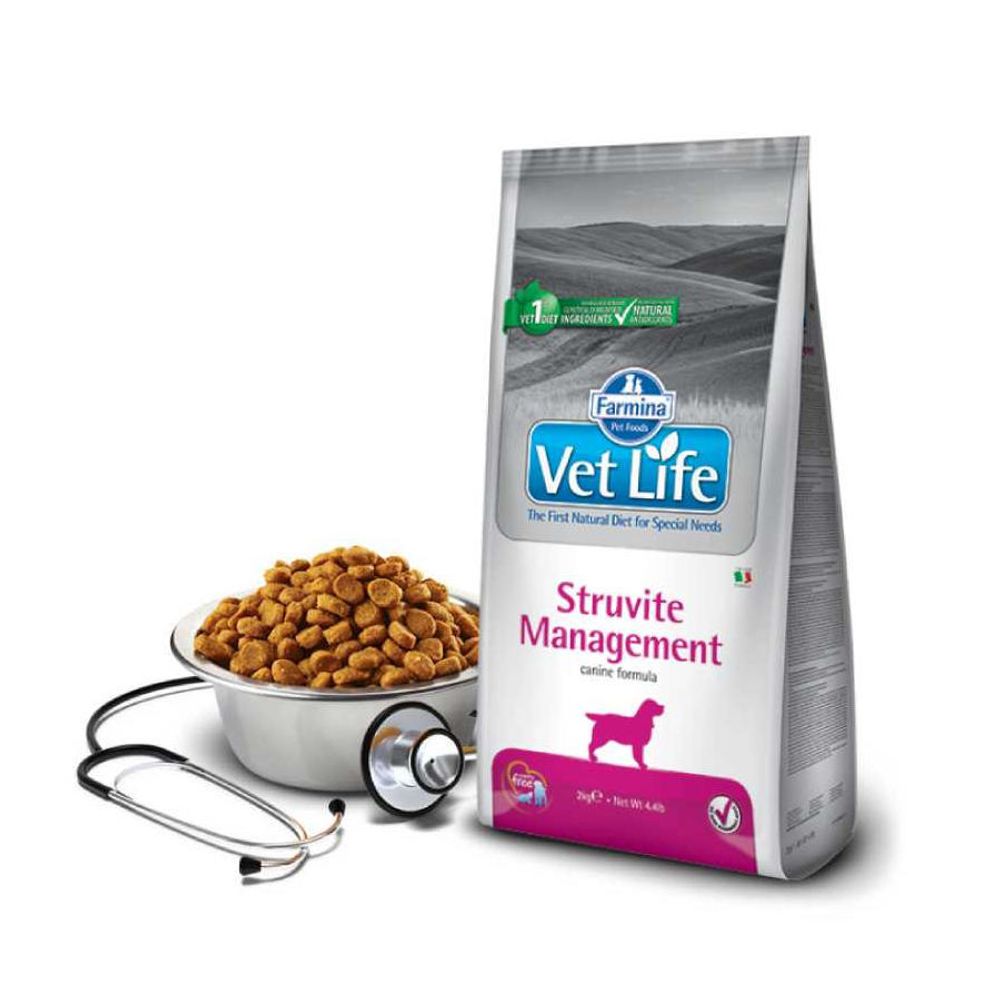 Farmina Vet Life Struvite Management - Лечебный корм для собак при рецидивах МКБ струвитного типа 2 кг