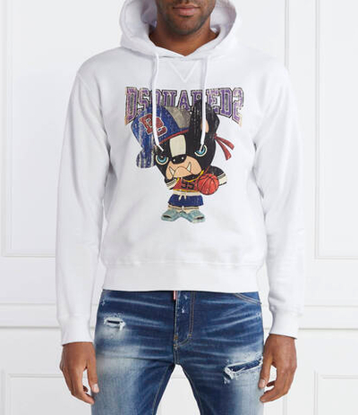 Худи Dsquared2 - белый(S74GU0756 S25551)