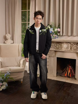 Куртка HARSHandCRUEL "Flowers" Zip Jacket