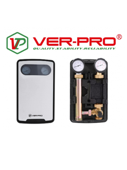 ViEiR Насосная группа с 3-х ход. смесит. клапаном 1"ВР, 1x1/2"НР без насоса (VP230)