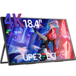 18.4" Портативный монитор с магнитным чехлом UXbox T118 4К IPS 3840х2160, 60 Гц