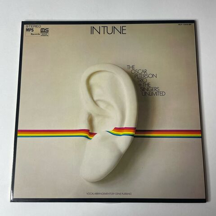 Винтажная виниловая пластинка LP The Oscar Peterson Trio and The Singers Unlimited In Tune (Japan 1973) (No Obi) Master Sonic