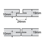 Плита потолочная Armstrong Ultima+ Finesse 600х600х19 мм