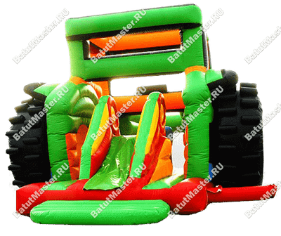 Коммерческий надувной батут "Трактор"