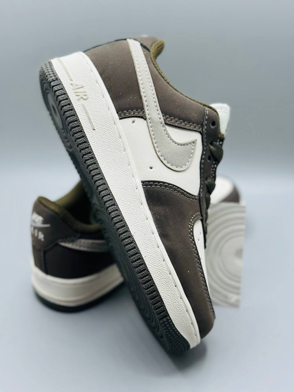 Детские кожаные кроссовки Nike Air Force 1
