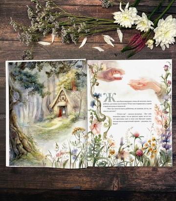 Дюймовочка (илл. Оксаны Викторовой)