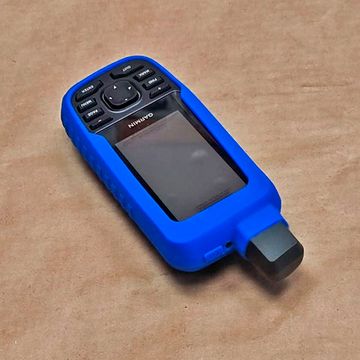 Чехол для Garmin GPSMAP 67/66 силиконовый (Синий)