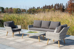 "Прованс" столик журнальный из ротанга, цвет соломенный