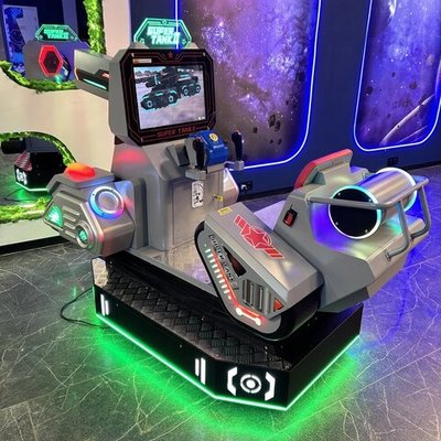 Детский игровой автомат с видео игрой "Супер Танки"