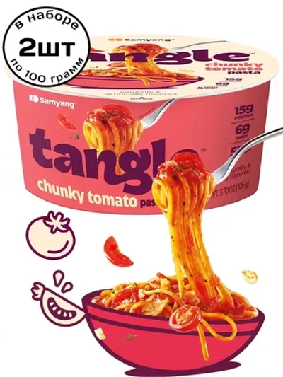 Паста Лингвини в Томатном соусе Tangle 105 г * 2 шт