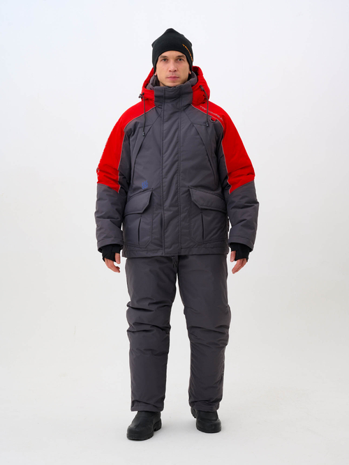 Костюм поплавок Скиф -40 (Таслан, Серо-Красный) Triton