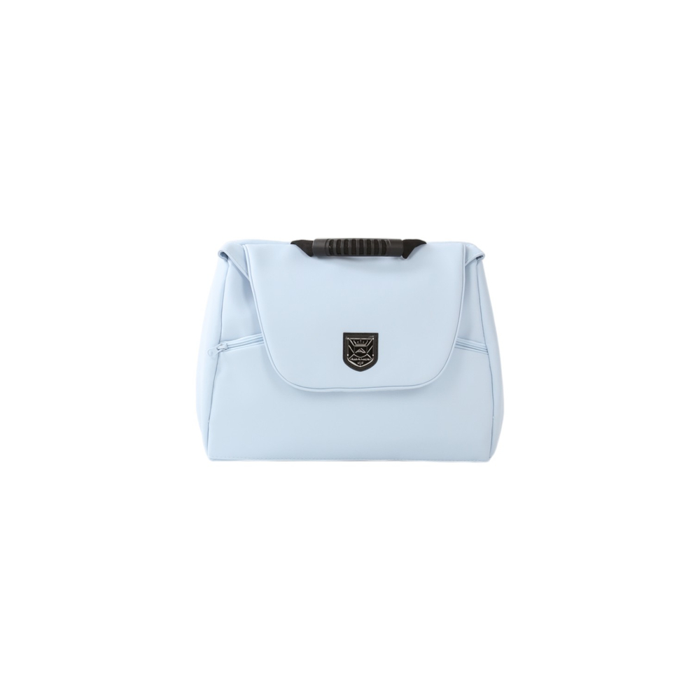 Детская универсальная коляска Adamex PRO Natura - CN-1-Sky (Голубая экокожа)