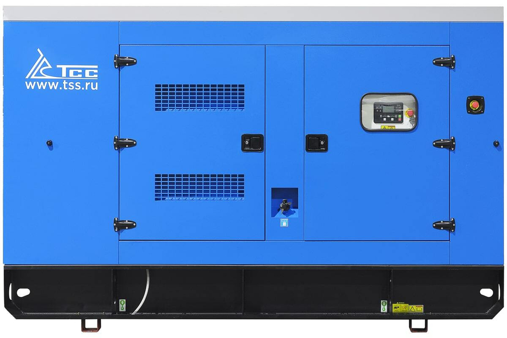 Дизельный генератор ТСС АД-200C-Т400-1РКМ15 Cummins в кожухе