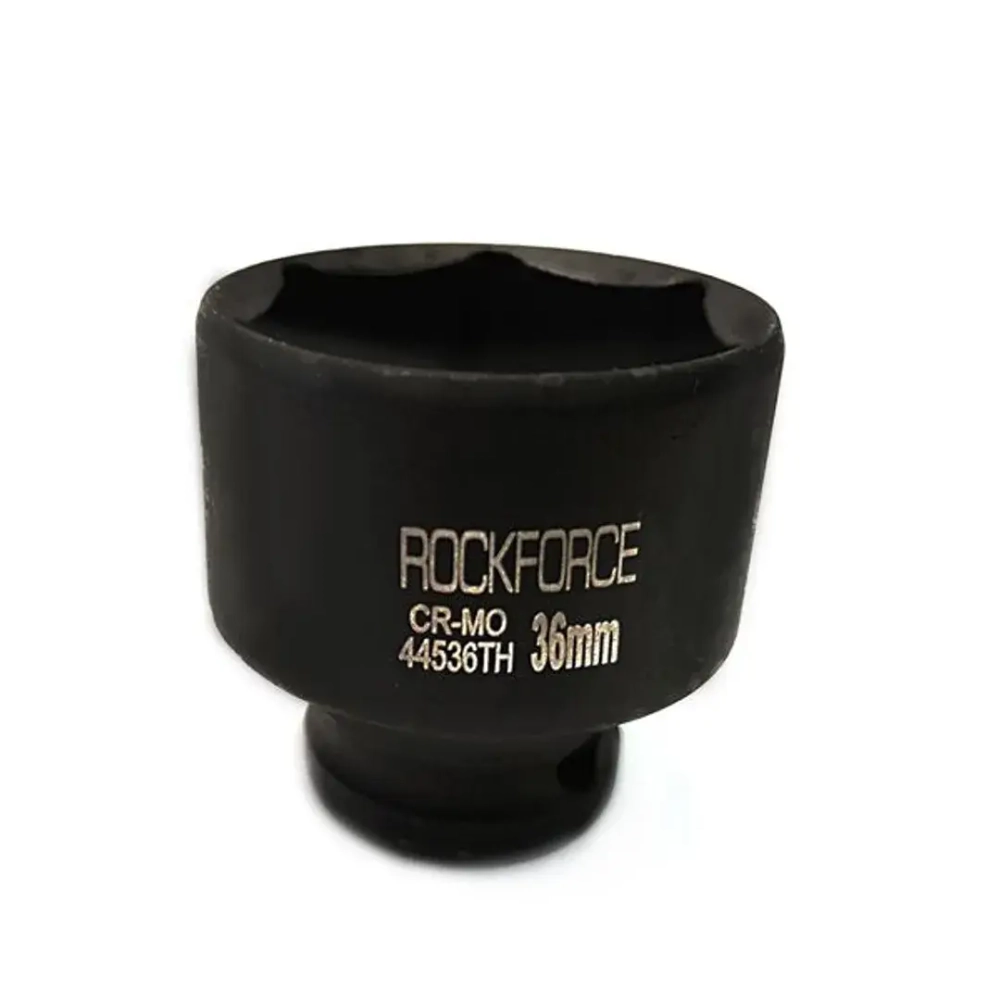 Головка ударная тонкостенная 36мм (12гр.),1/2'' RockForce##Rock FORCE RF-44836TH