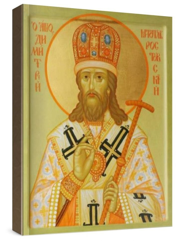 Димитрий Ростовский (рукописная икона)