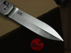 Нож CRKT Redemption Crossbar Lock - кинжальный клинок, сатин