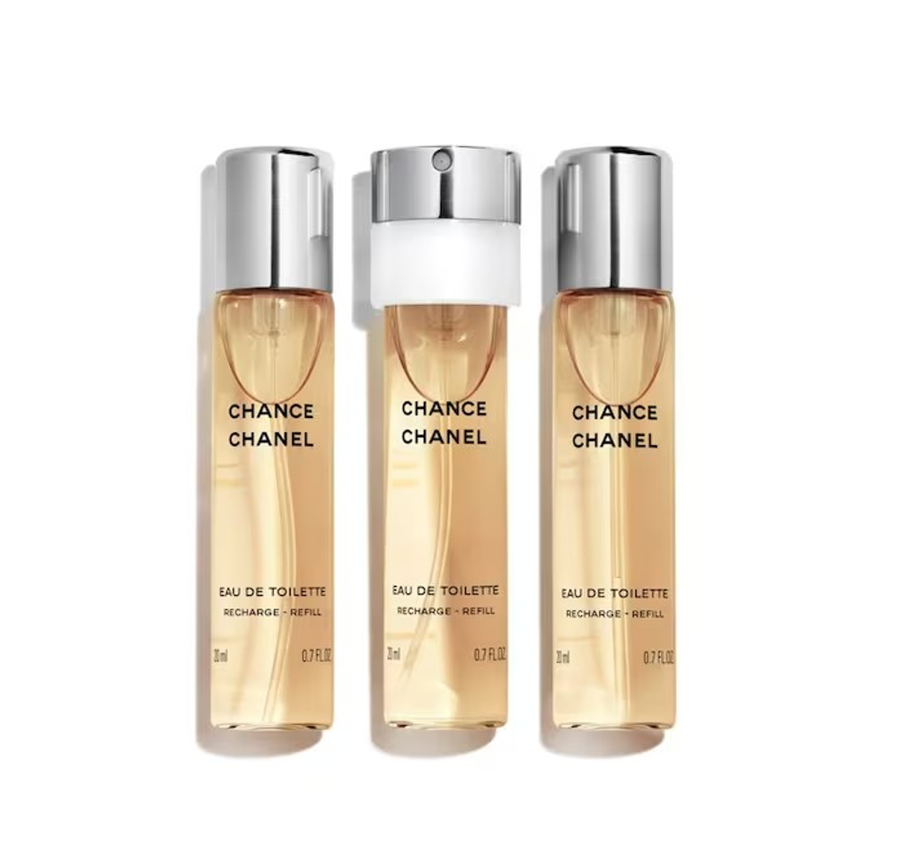 Chanel Chance 3x20 мл туалетная вода, рефилл