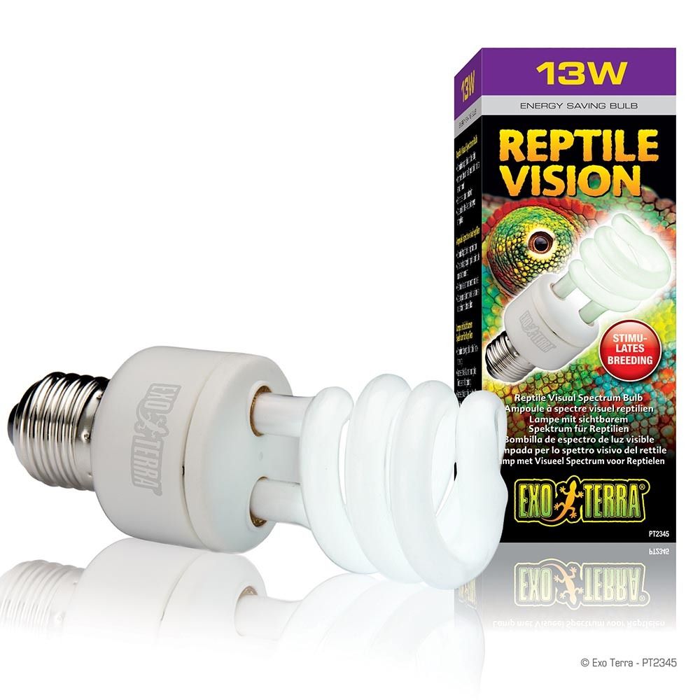 Hagen Exo Terra Reptile Vision 13 Вт - лампа для улучшения зрения у рептилий