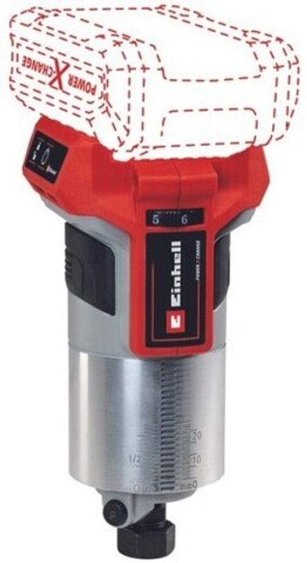 Фрезер аккумуляторный EINHELL 4350410 tp-ro 18 set li bl-solo