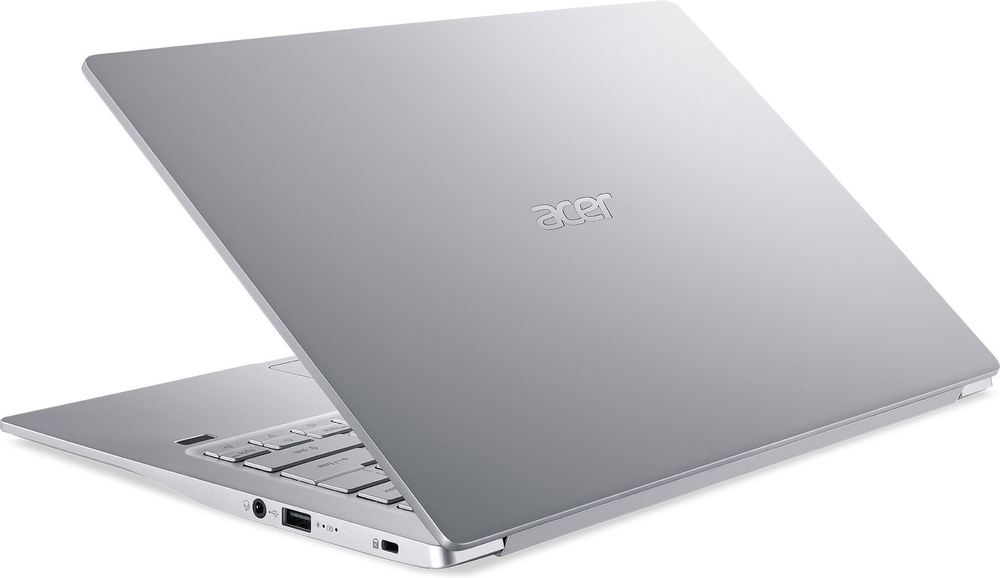 Ноутбук Acer Swift SF314-59-5414 14; 1920x1080 (Full HD), Intel Core i5 1135G7, 2400 МГц, 8 Гб DDR-4, 512 Гб SSD, Intel Iris Xe Graphics, Wi-Fi, Bluetooth, Cam, Eshell, серебристый