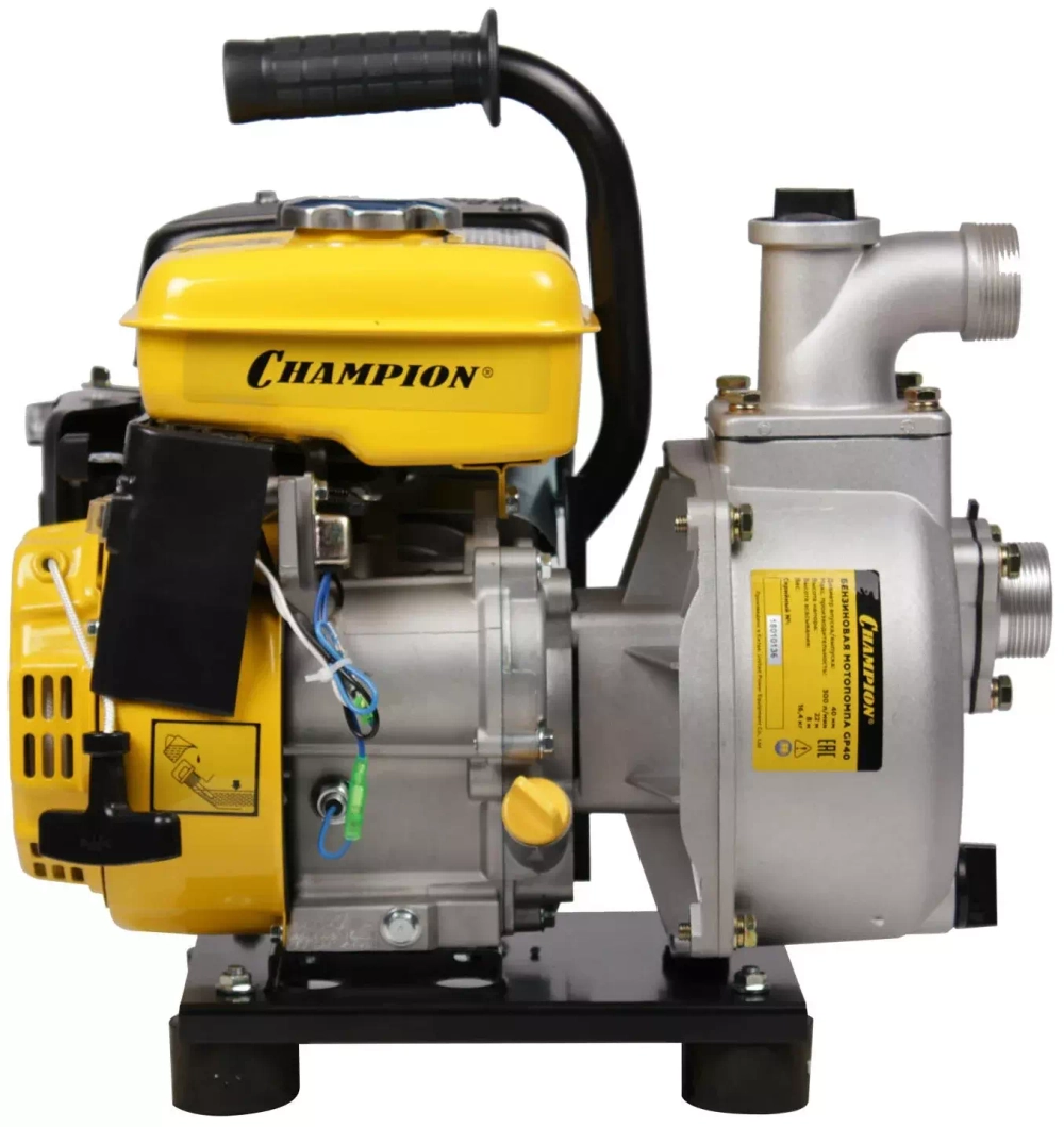 Бензиновая мотопомпа Champion GP40