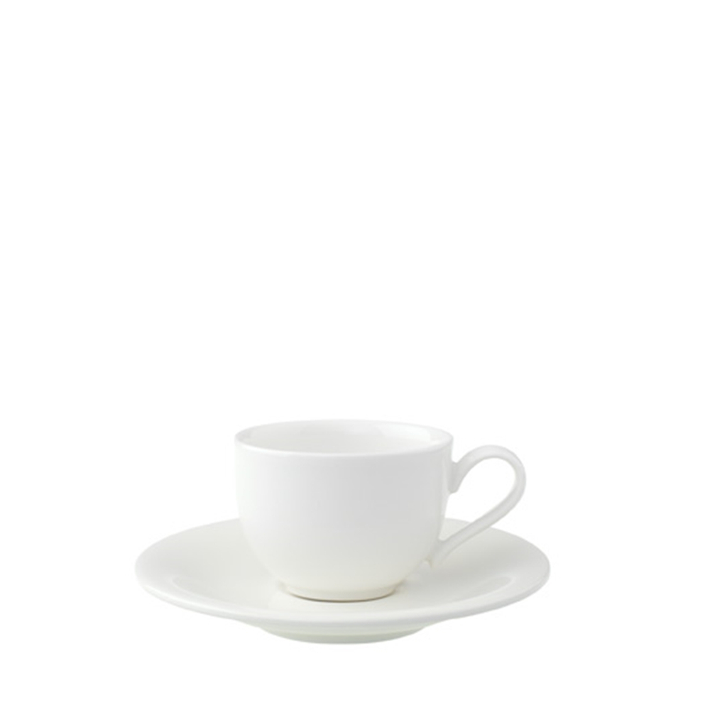 Villeroy & Boch Чашка с блюдцем New Cottage Basic 80 мл для эспрессо 10-3460-1420+10-3460-1430
