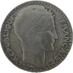 France, 20 Francs 1933 – "Turin" Series, VF
