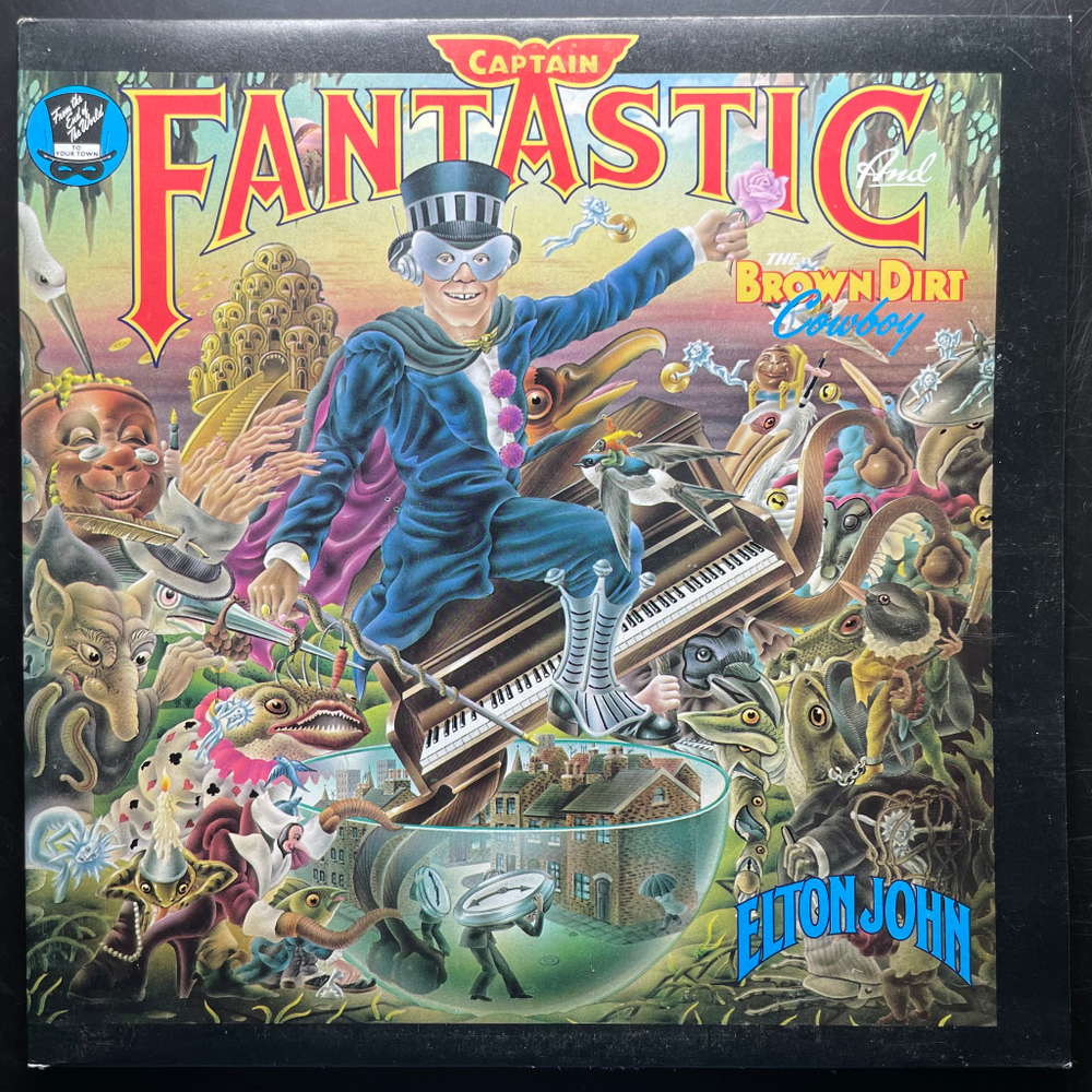 Elton John ‎– Captain Fantastic And The Brown Dirt Cowboy (Англия 1975г.) Reissue