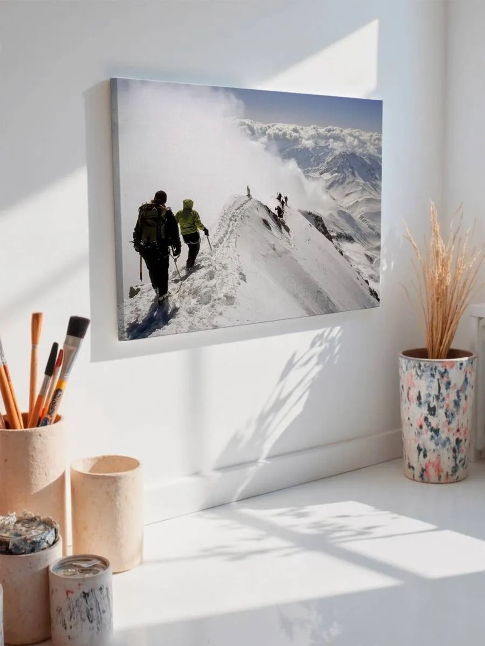 Картина на стену 40 X 50 Альпинисты