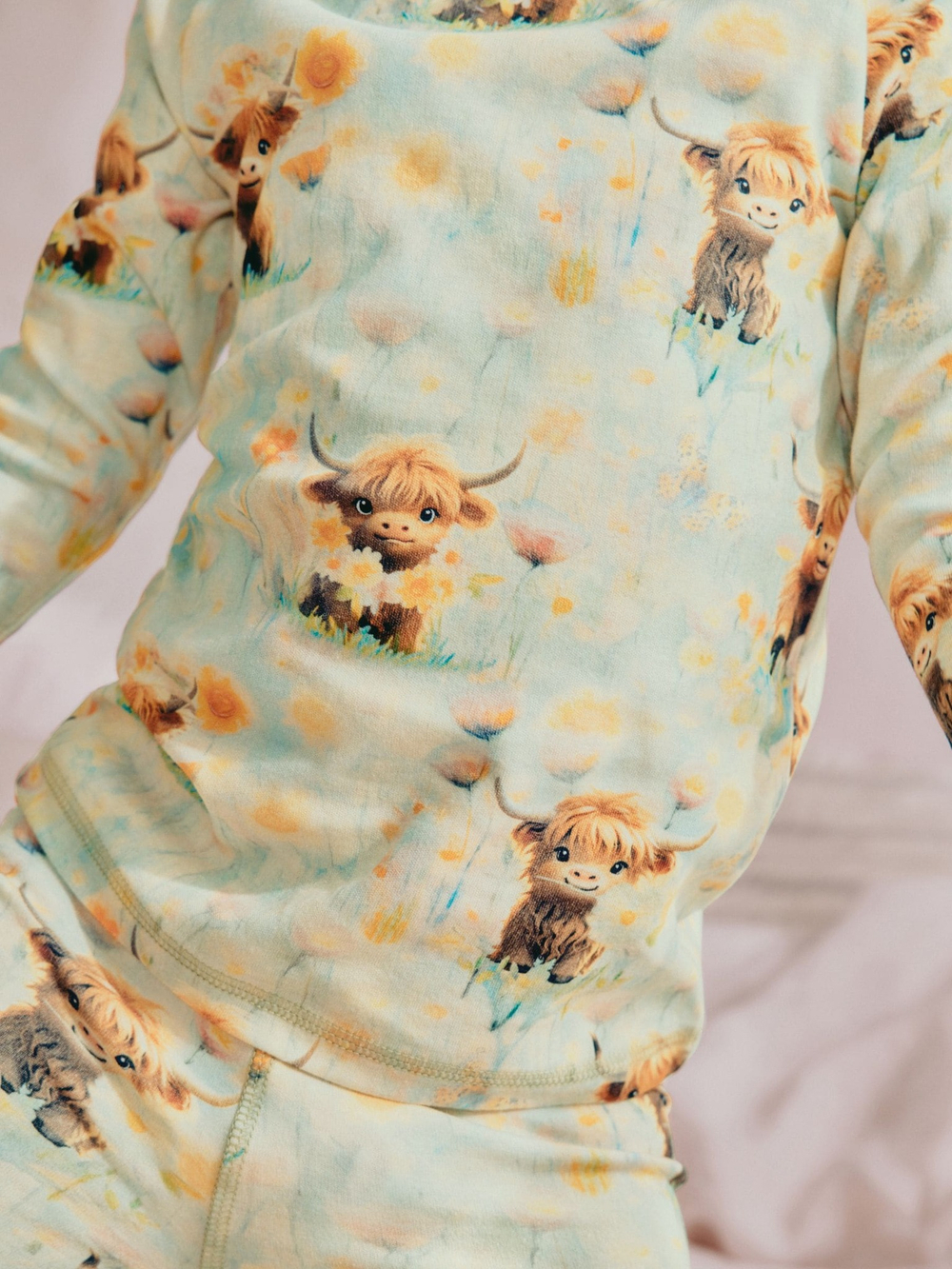 Пижама для девочки Next AK8-238, Салатовый