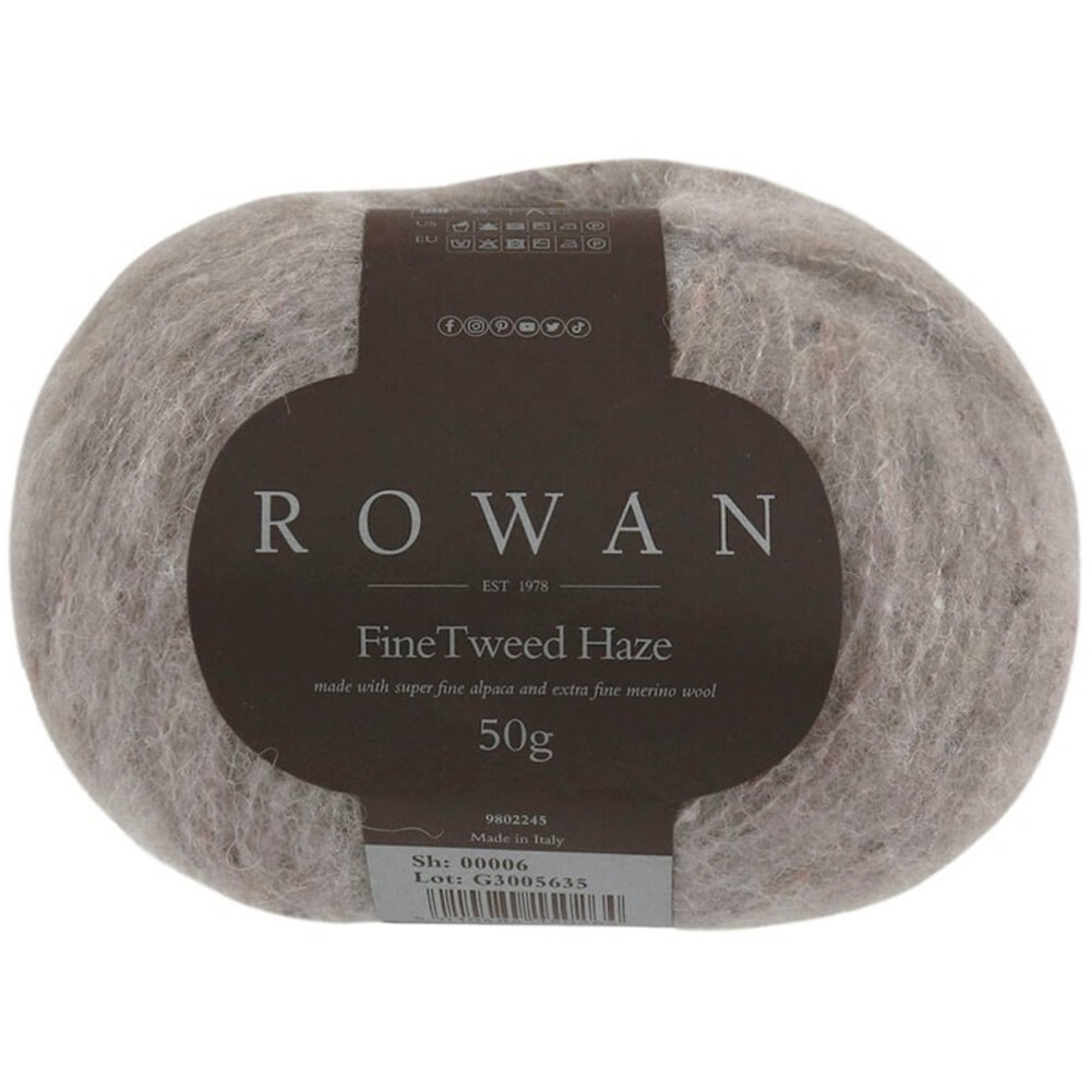 Пряжа Rowan Fine Tweed Haze (06)