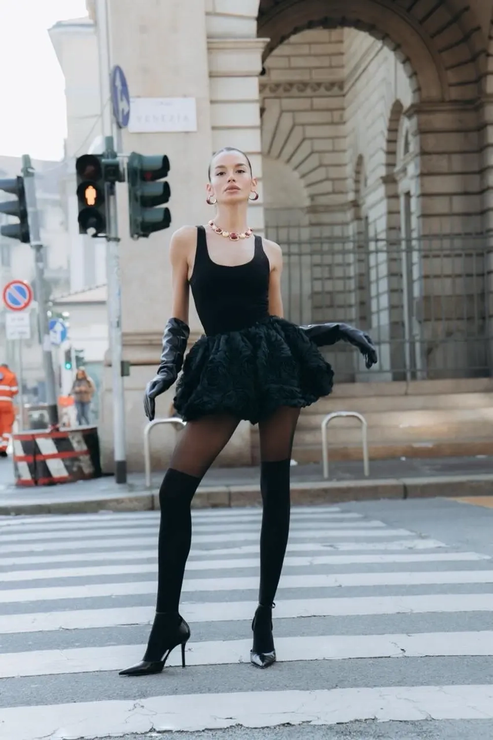 Платье Baby Doll Black