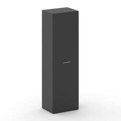 Cross Шкаф средний высокий универсальный CRU.SM-101 Базальт UM/Черный UM 600*460*2000