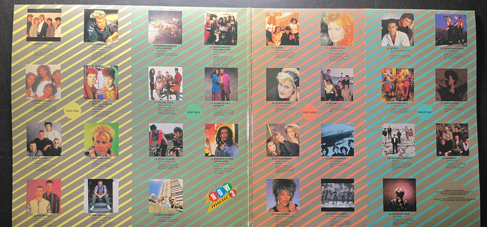 Сборник Now That's What I Call Music 3 2LP (Англия 1984г.)