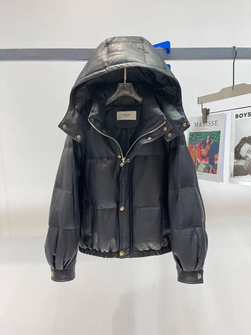 Кожаная куртка Celine