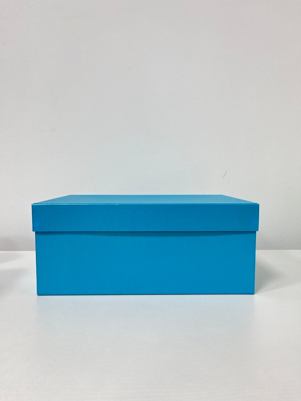 Коробка одиночная, Прямоугольник, Голубой, 27,5*18*11,5 см