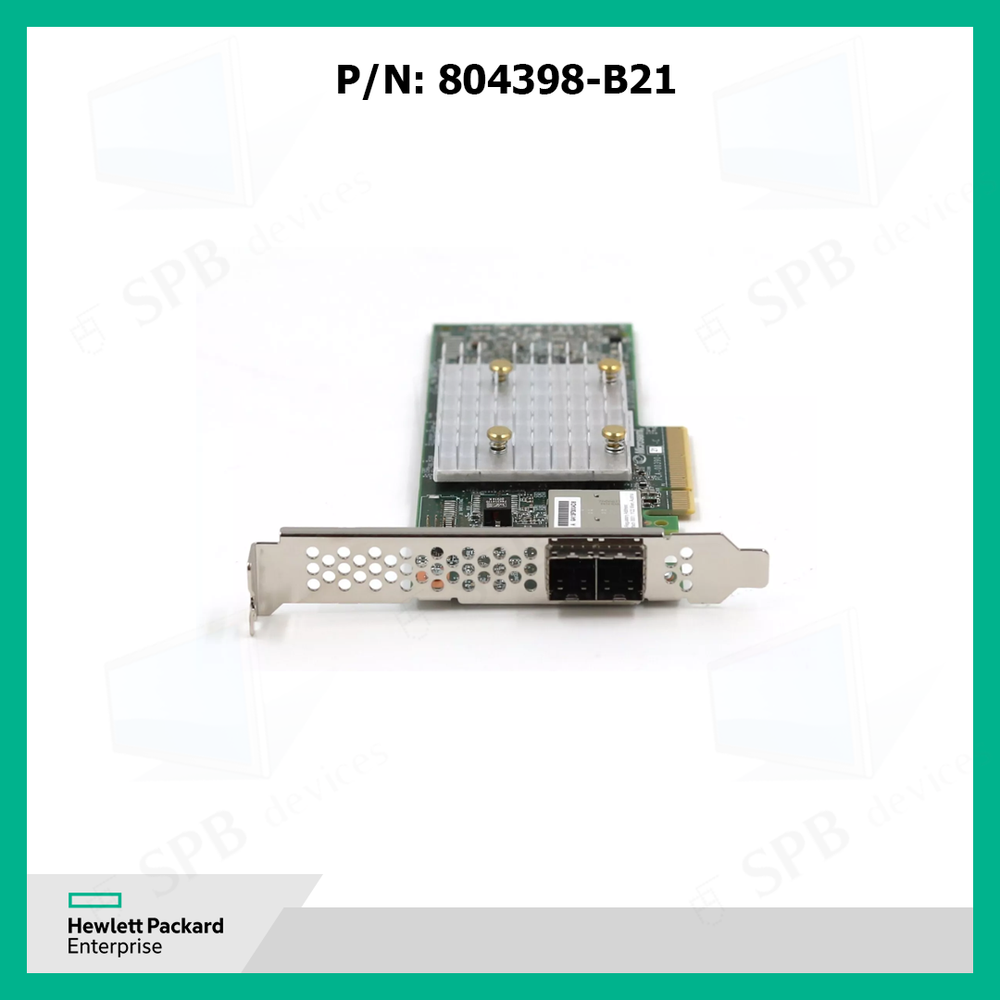 Контроллер HPE SMART ARRAY E208E-P SR 12G SAS PCIE PLUG-IN CONTROLLER 804398-B21 836267-001
