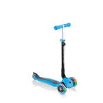 Самокат Globber Go Up Foldable Plus Lights, голубой голубой
