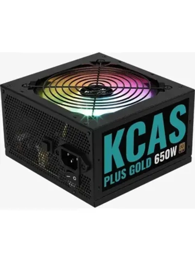 Блок питания KCAS PLUS GOLD ARGB 650W KCAS PLUS 650G BLACK