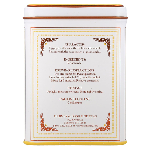 Harney & Sons, Classic Collection, ромашка, 20 пакетиков, 26 г (0,9 унции)