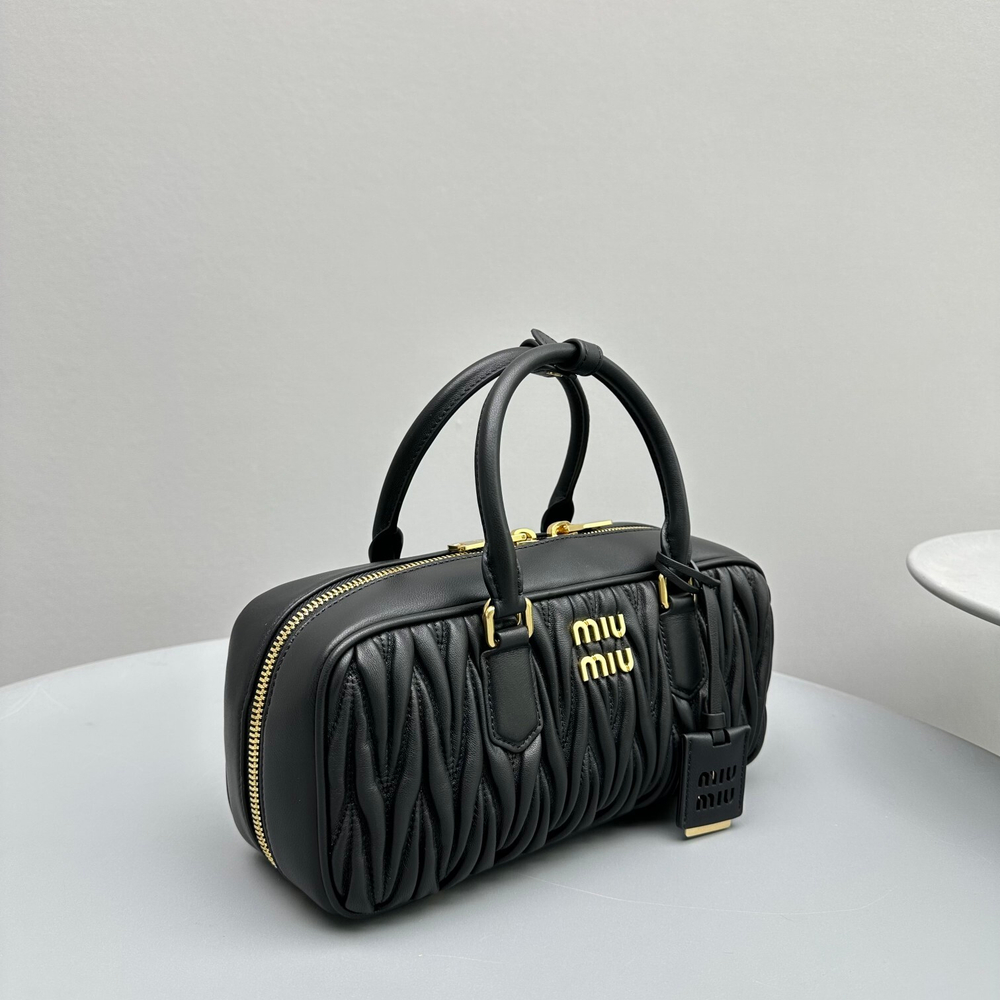 Miu Miu Arcadie Matelasse Nappa Leather Bag 27 cm