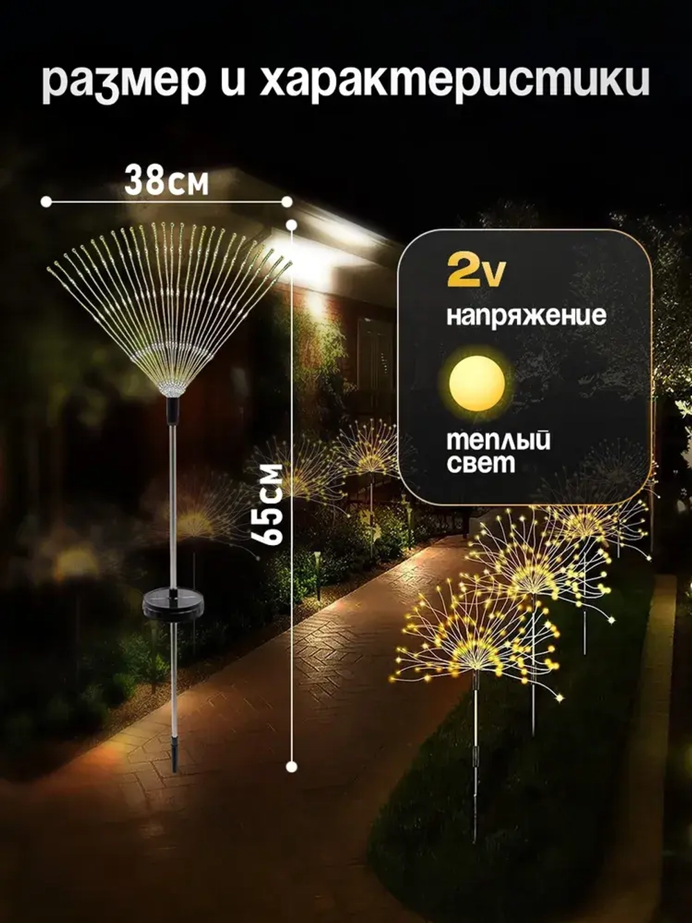 NOLA HOME Уличный светильник, 1.2W, количество ламп:300шт